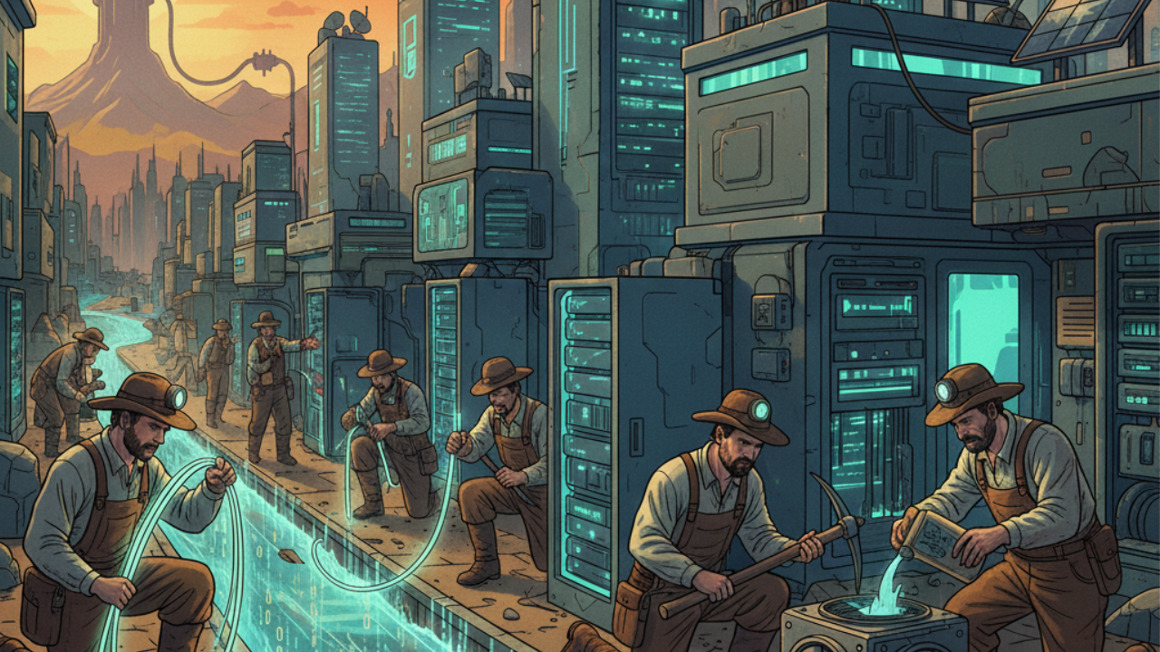 Don’t Mine the Gold, Build the Town. Growing a business during the AI Boom